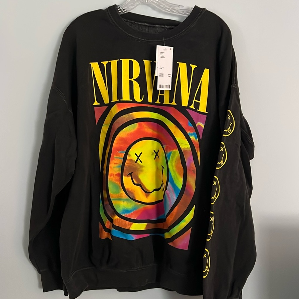 Urban outfitters nirvana crewneck